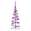 vidaXL LED Weihnachtsbaum mit Kugeln 100 LEDs Warmwei&szlig; 150 cm