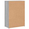 vidaXL Sideboard Grau Sonoma 60x30x84 cm Holzwerkstoff