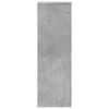 vidaXL Pflanzenst&auml;nder Betongrau 33x33x100 cm Holzwerkstoff