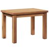 vidaXL Couchtisch Braun 50 x 35 x 36 cm Massivholz Teak