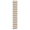 vidaXL Doppelrollo Sandbraun 50x200 cm Stoffbreite 45,9 cm Polyester