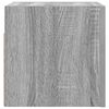 vidaXL TV-Wandschr&auml;nke 2 Stk. Grau Sonoma 30,5x30x30 cm