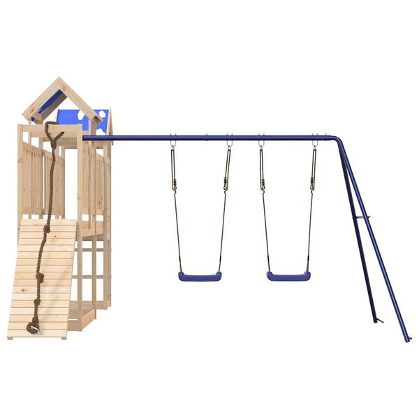 vidaXL Spielturm Massivholz Kiefer