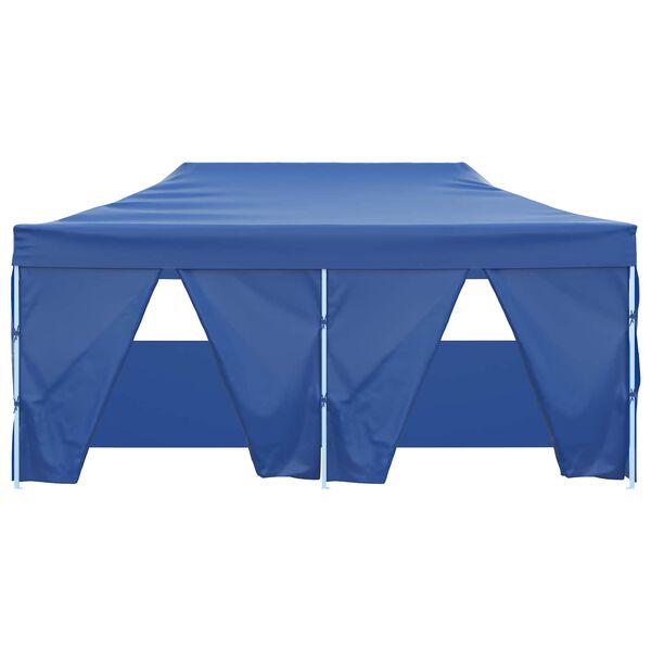 vidaXL Party-Zelt Blau 291 x 580 x 315 cm Oxford-Stoff