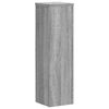 vidaXL Pflanzenst&auml;nder 2 Stk. Grau Sonoma 17x17x60 cm Holzwerkstoff
