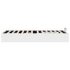 vidaXL Ottoman Bettgestell Wei&szlig; 193 x 120 x 25 cm Spanplatte
