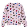 Kinder-Sweatshirt Rosa 128