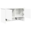 vidaXL Wandmontierter nachttisch Wei&szlig; 50 x 20 x 30 cm Holzwerkstoff