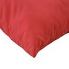 vidaXL Zierkissen 4 Stk. Rot 60x60 cm Stoff