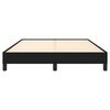 vidaXL Bettgestell ohne Matratze Schwarz 140x190 cm Stoff