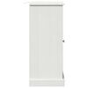 vidaXL Badezimmerschrank VIGO Wei&szlig; und Antikwei&szlig; 37,5 x 34 x 80 cm