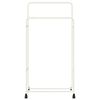 vidaXL Kleiderst&auml;nder Uni Wei&szlig; 80 x 53 x 156 cm