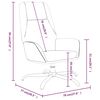 vidaXL Relaxsessel Rosa Samt