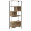 vidaXL B&uuml;cherregal 7 Ebenen 76 x 33 x 188,5 cm Holzwerkstoff