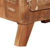 vidaXL Nachttisch 2 Stk. 40x32x46 cm Altholz Massiv