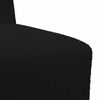 vidaXL Modulares Armfreies Sofa 2 pcs Schwarz 55 x 74 x 82 cm