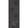 vidaXL Solar LED Weg Licht 2 pcs Schwarz Kalt gewalzter Stahl