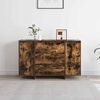 vidaXL Sideboard Geräucherte Eiche 120 x 41 x 75 cm Holzwerkstoff
