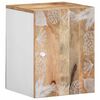 vidaXL Bad-H&auml;ngeschrank 38x33,5x48 cm Massivholz Mango