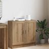 vidaXL B&uuml;cherschrank Artisan-Eiche 82,5x30,5x80 cm Holzwerkstoff