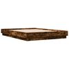 vidaXL Bettgestell R&auml;uchereiche 150x200 cm Holzwerkstoff
