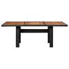 vidaXL 9-tlg. Garten-Lounge-Set Poly Rattan Schwarz