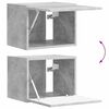 vidaXL TV-Schrankset Wandmontiert 5 pcs Beton Grau Holzwerkstoff