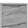 vidaXL Nachttisch Graues Sonoma 30,5 x 30 x 43 cm Holzwerkstoff