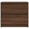 vidaXL TV-Schrank Braun Eichen-Optik 60x35x54 cm Holzwerkstoff
