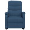 vidaXL Aufstehsessel Blau Stoff