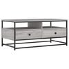 vidaXL Couchtisch Grau Sonoma 100x51x45 cm Holzwerkstoff