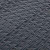 vidaXL Balkon-Sichtschutz Anthrazit 400x90 cm Poly Rattan