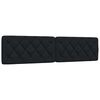 vidaXL Bettgestell ohne Matratze Schwarz 200x200 cm Stoff