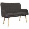 vidaXL 2-Sitzer Sofa Dunkelgrau 115 x 61 x 87 cm Boucl&eacute;