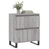 vidaXL Sideboard Grau Sonoma 60x35x70 cm Holzwerkstoff
