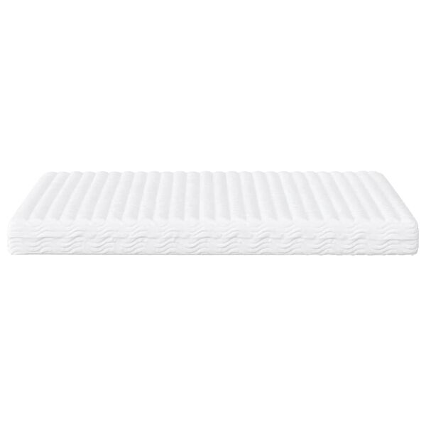 vidaXL Schaumstoffmatratze Wei&szlig; 160x210 cm H&auml;rtegrad H2 H3