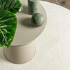 vidaXL Bereichsteppiche Oval HUARTE Creme 160 x 230 cm 100 %Polyester