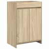 vidaXL Badunterschrank Sonoma-Eiche 56 x 37,5 x 81 cm Holzwerkstoff