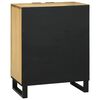 vidaXL Sideboard Natur 60 x 33,5 x 75 cm Massivholz Mango