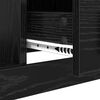 vidaXL Couchtisch Schwarz Eichen-Optik 90 x 50 x 35 cm Holzwerkstoff