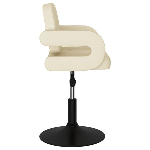 vidaXL Barhocker Creme Stoff