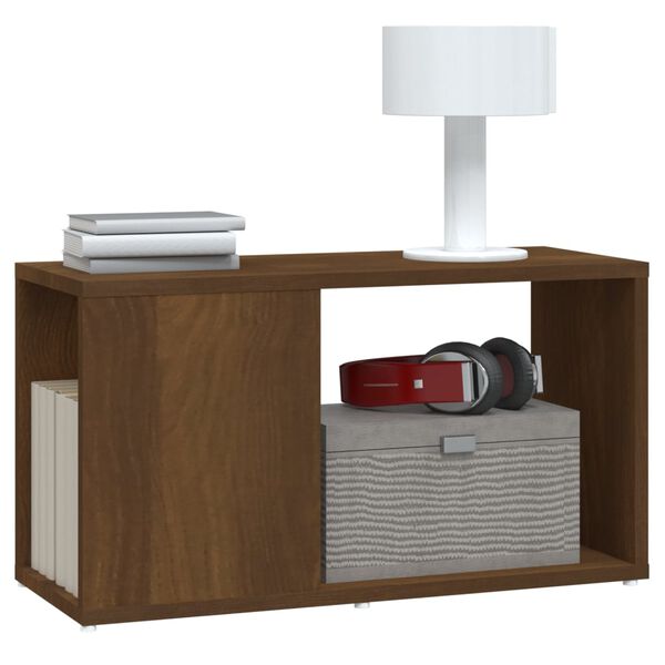 vidaXL TV-Schrank Braun Eichen-Optik 60x24x32 cm Holzwerkstoff