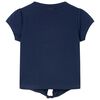 Kinder-T-Shirt Marineblau 116