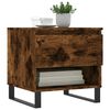 vidaXL Couchtische 2 Stk. R&auml;uchereiche 50x46x50 cm Holzwerkstoff