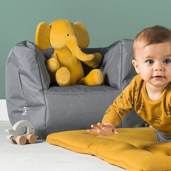 Jollein Sitzsack Sturmgrau