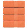 vidaXL G&auml;stet&uuml;cher 4 Stk. Orange 30x50 cm 360 g/m&sup2; 100% Baumwolle
