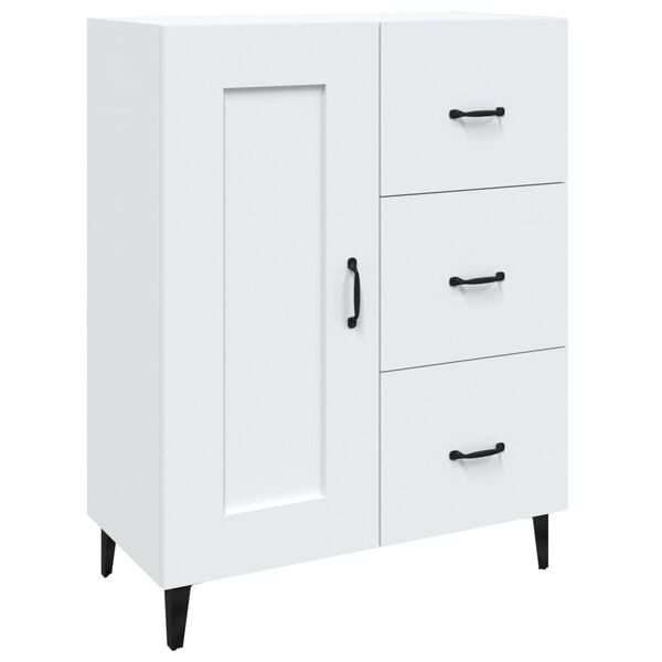 vidaXL Sideboard Wei&szlig; 69,5x34x90 cm Holzwerkstoff