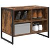 vidaXL Schuhschrank Raucharbe 60 x 35 x 44 cm Holzwerkstoff