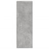 vidaXL LED-Sideboard Betongrau 42,5x34x100 cm Holzwerkstoff