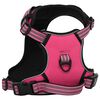 vidaXL Hundegeschirr Reflektierend Verstellbar Rosa S